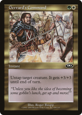 Gerrard's Command (PLS-109)  Foil - Planeshift