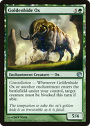 Goldenhide Ox (JOU-125)  Foil - Journey into Nyx: (enchantment)