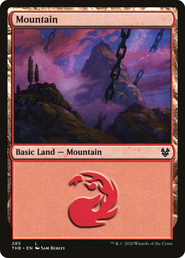 Mountain (285) (THB-285)  - Theros Beyond Death