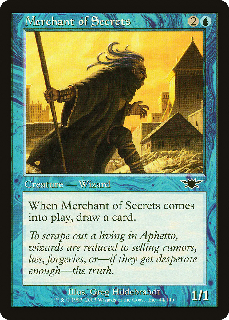 Merchant of Secrets (LGN-044)  Foil - Legions