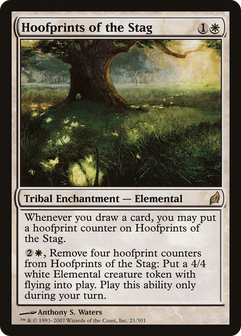 Hoofprints of the Stag (LRW-021)  Foil - Lorwyn
