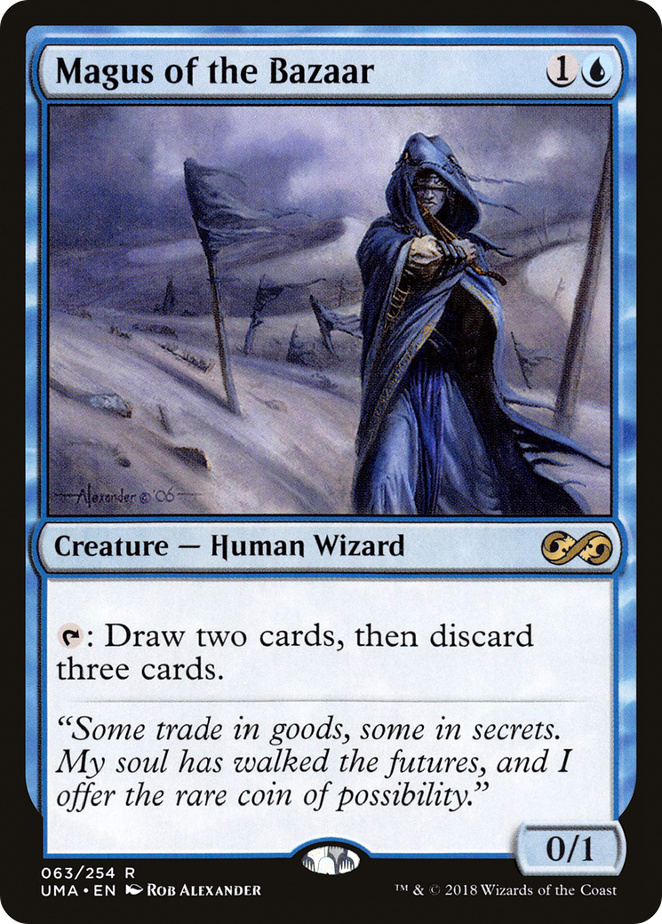 Magus of the Bazaar (UMA-063)  Foil - Ultimate Masters