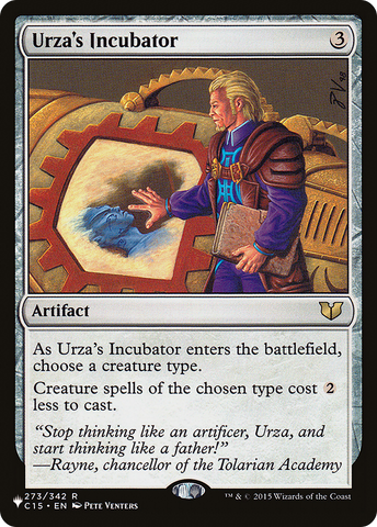 Urza's Incubator (LIST-273)  - The List