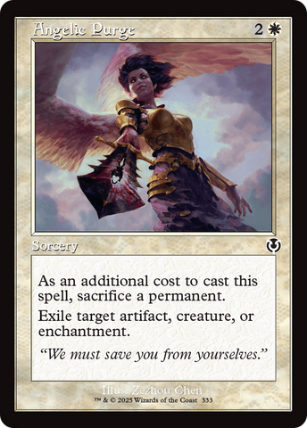 Angelic Purge (Retro Frame) (INR-333)  - Innistrad Remastered