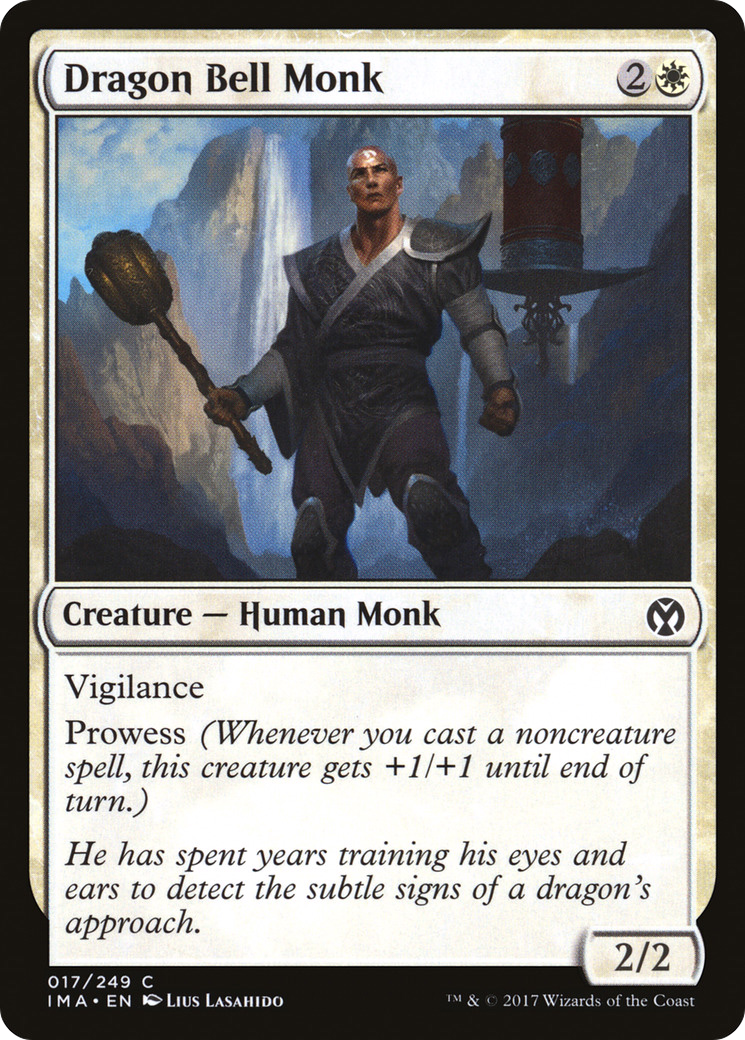 Dragon Bell Monk (IMA-017)  - Iconic Masters