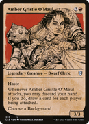 Amber Gristle O'Maul (Showcase) (CLB-395)  - Commander Legends: Battle for Baldur's Gate: (Showcase)