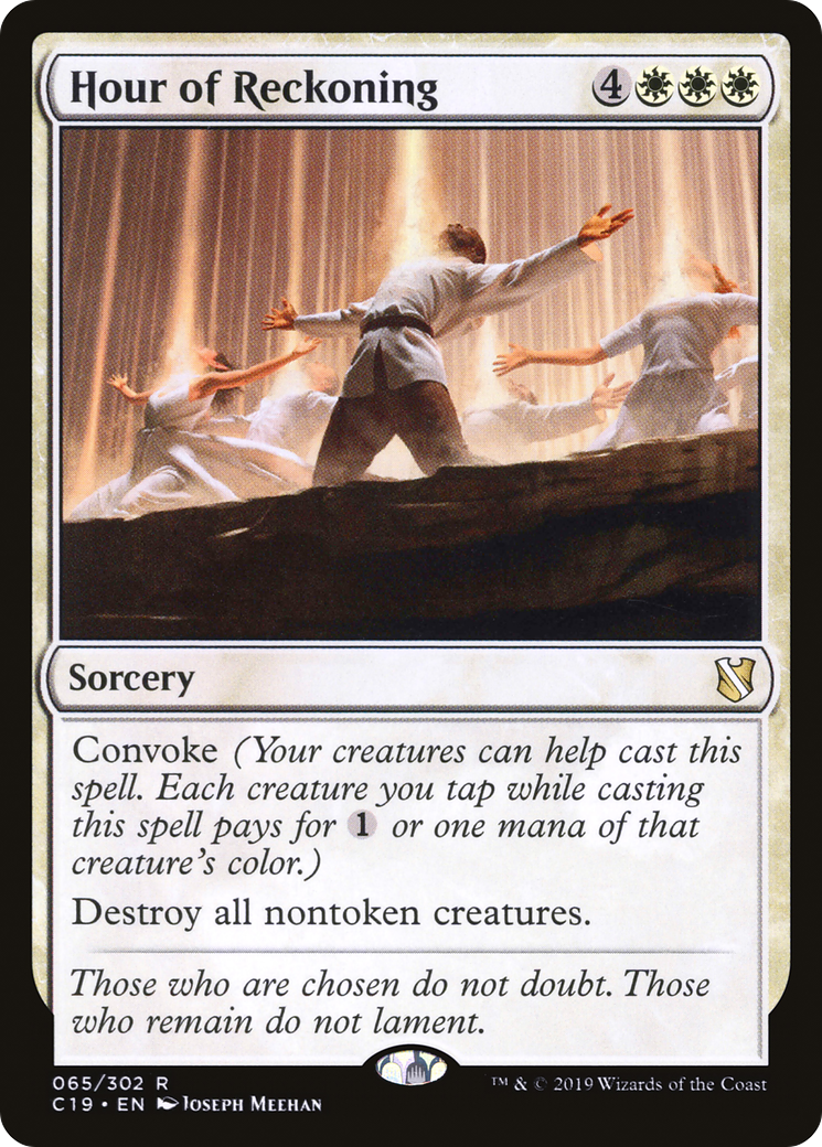 Hour of Reckoning (C19-065)  - Commander 2019