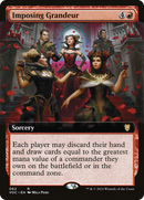 Imposing Grandeur (Extended Art) (VOC-062)  - Crimson Vow Commander: (Extended Art)