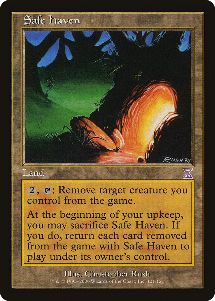 Safe Haven (TSB-121)  - Time Spiral Timeshifted