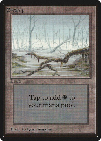 Swamp (A) (LEB-)  - Limited Edition Beta