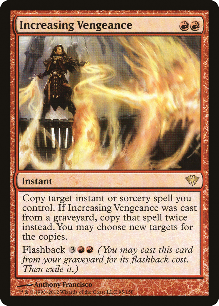 Increasing Vengeance (DKA-095)  Foil - Dark Ascension