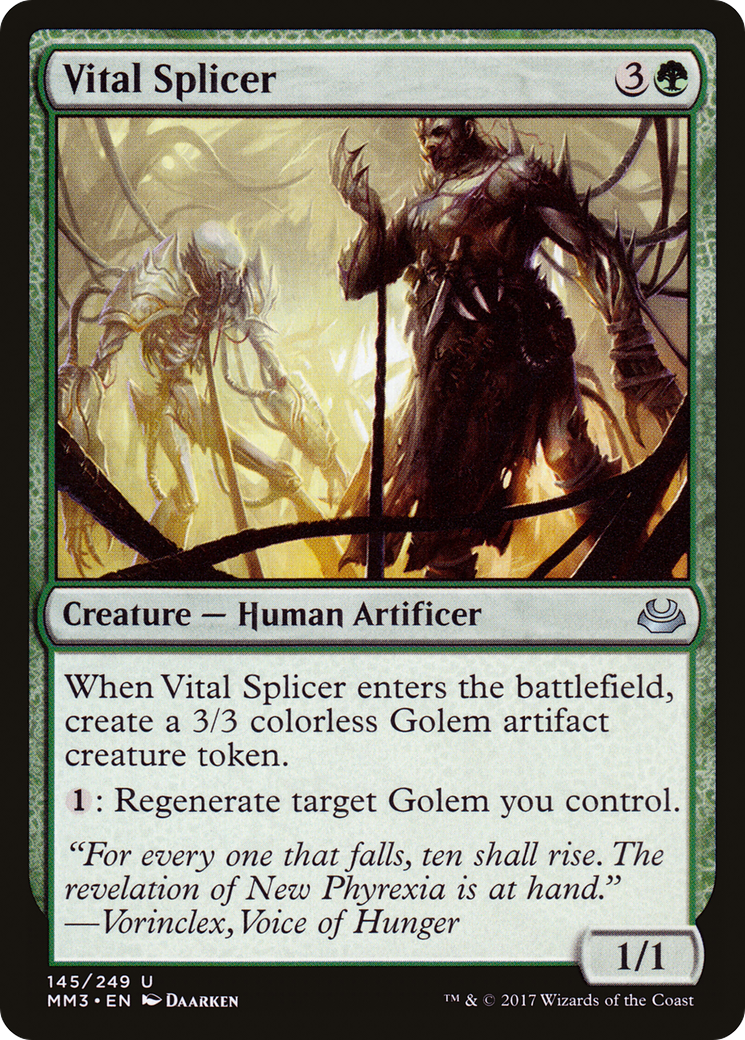Vital Splicer (MM3-145)  - Modern Masters 2017