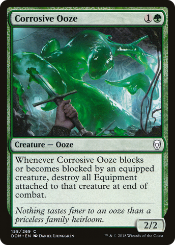 Corrosive Ooze (DOM-158)  - Dominaria