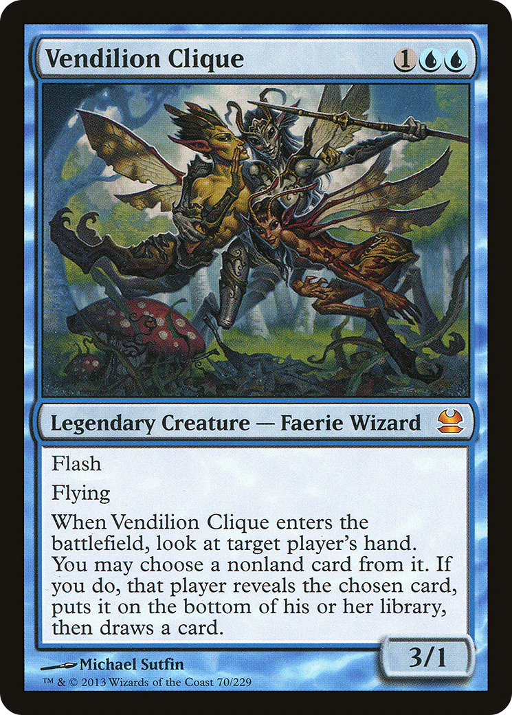 Vendilion Clique (MMA-070)  Foil - Modern Masters