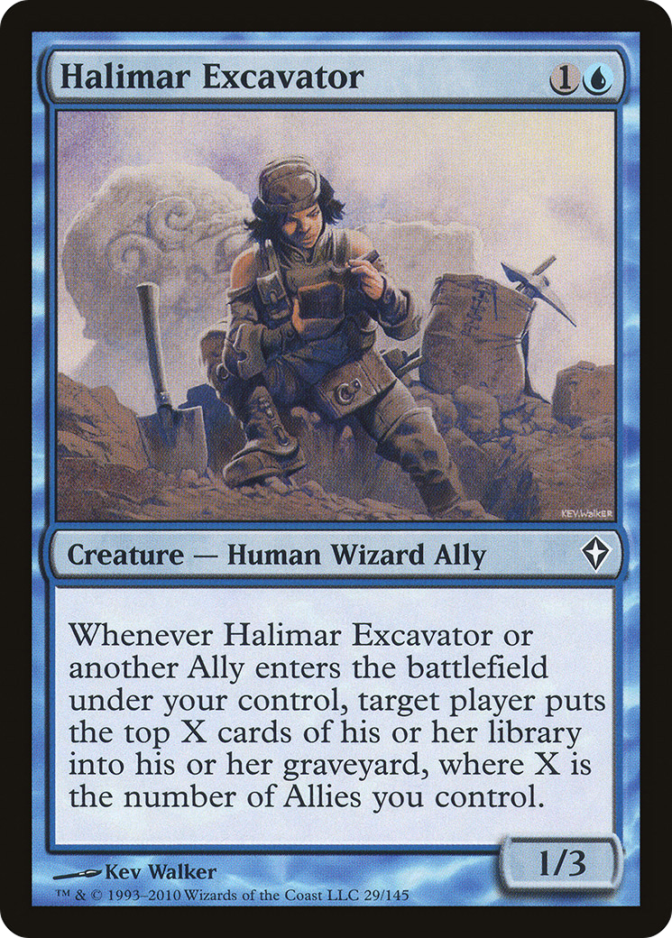 Halimar Excavator (WWK-029)  Foil - Worldwake