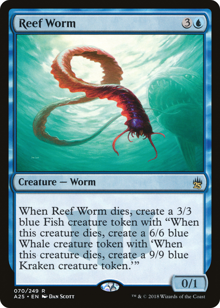 Reef Worm (A25-070)  Foil - Masters 25