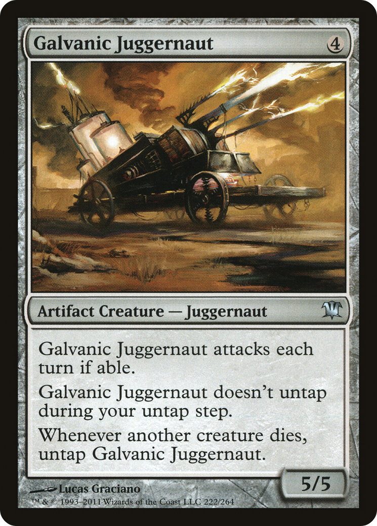 Galvanic Juggernaut (ISD-222) - Innistrad