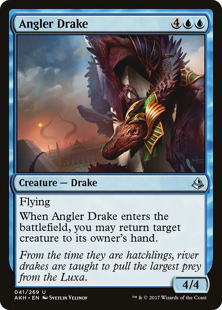 Angler Drake (AKH-041)  - Amonkhet