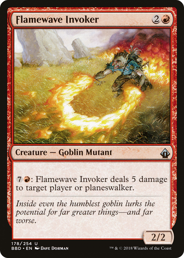 Flamewave Invoker (BBD-178)  - Battlebond