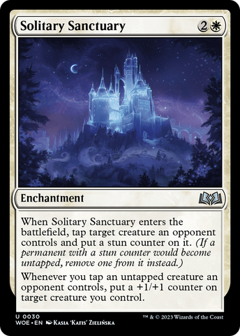 Solitary Sanctuary (WOE-030)  - Wilds of Eldraine