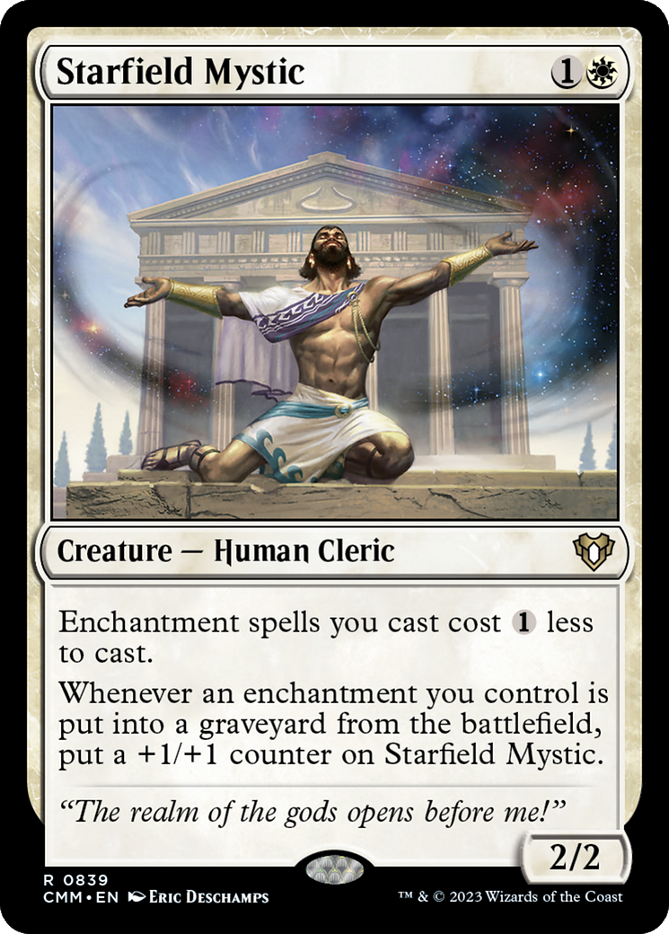 Starfield Mystic (CMM-839)  - Commander Masters