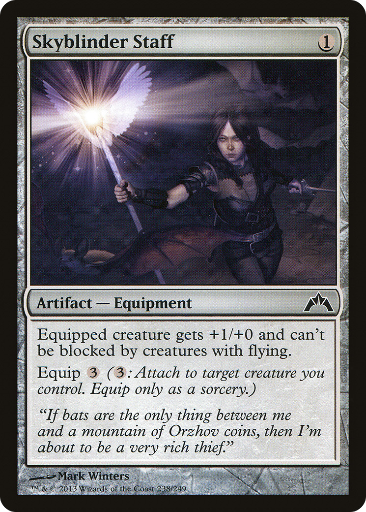 Skyblinder Staff (GTC-238)  Foil - Gatecrash