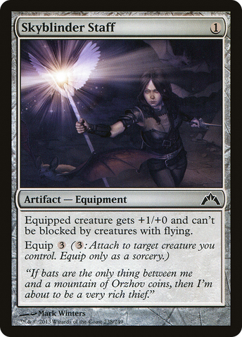 Skyblinder Staff (GTC-238)  Foil - Gatecrash