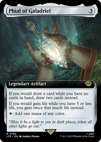Phial of Galadriel (Extended Art) (LTR-382)  Foil - The Lord of the Rings: Tales of Middle-earth: (Extended Art)