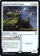 Realm-Cloaked Giant (PRE-26S) - Throne of Eldraine Promos Foil