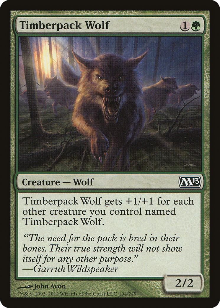 Timberpack Wolf (M13-194)  - Magic 2013