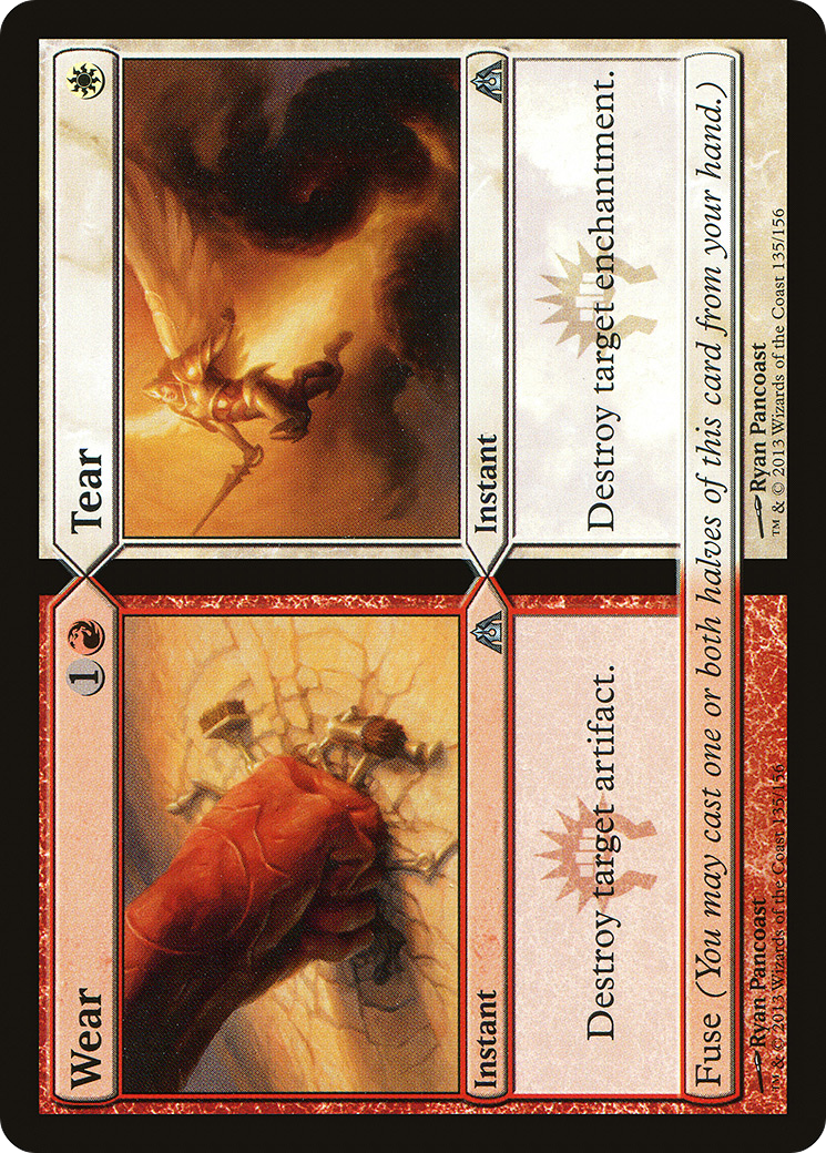 Wear // Tear (DGM-135)  Foil - Dragon's Maze