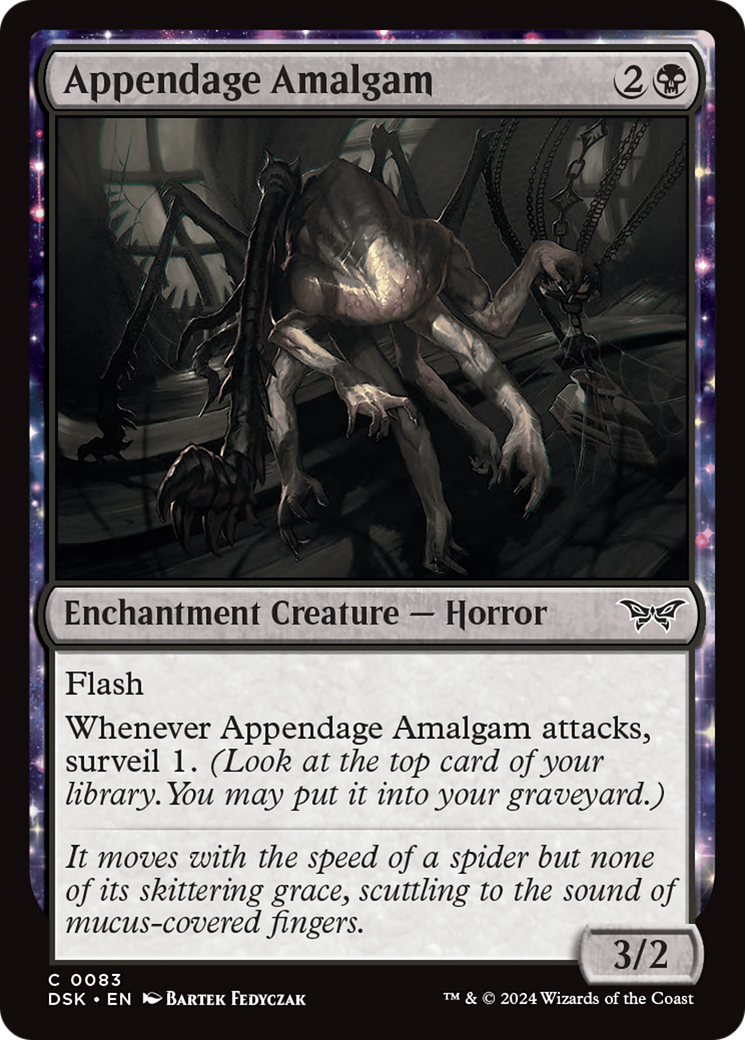 Appendage Amalgam (DSK-083)  Foil - Duskmourn: House of Horror: (enchantment)