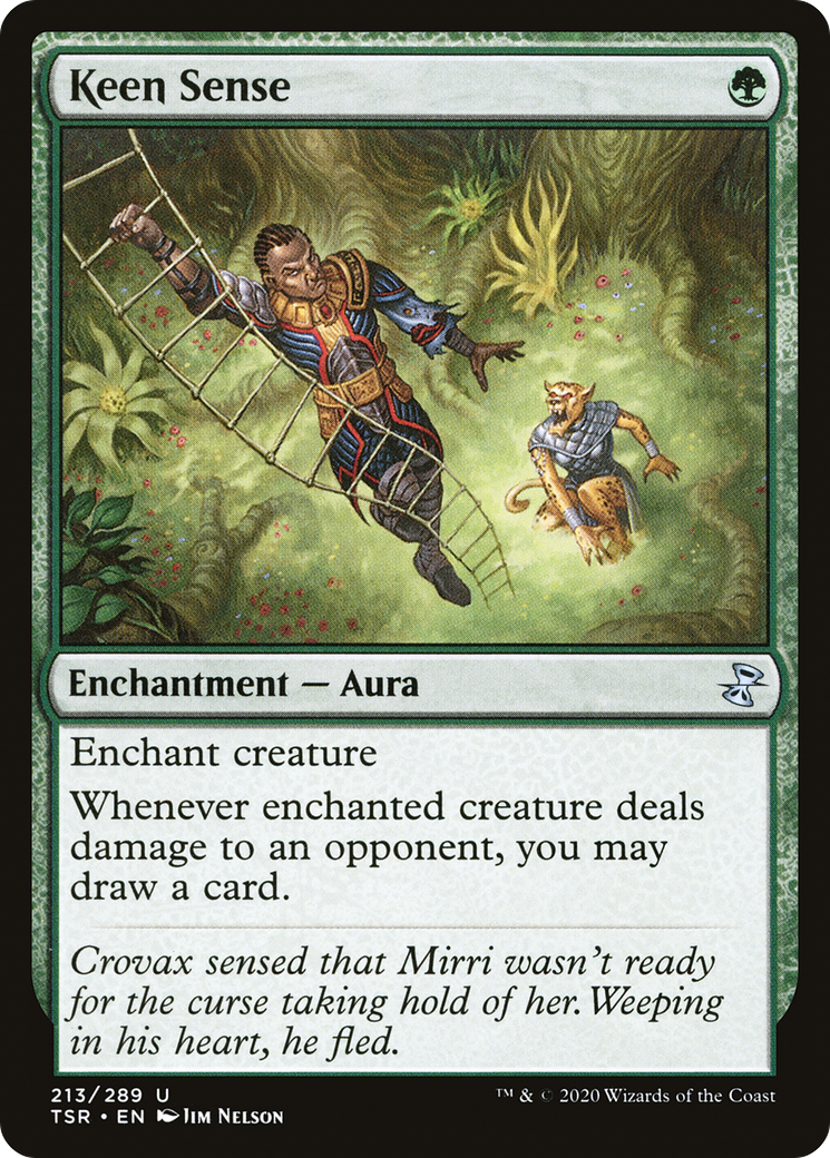 Keen Sense (TSR-213)  Foil - Time Spiral Remastered