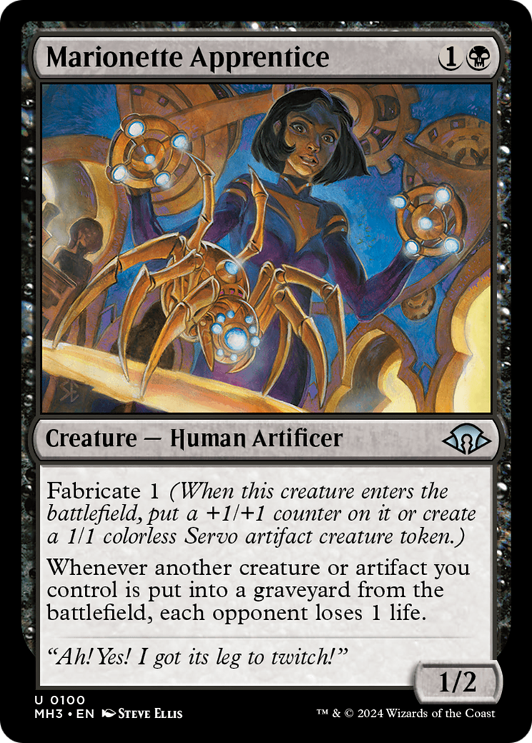 Marionette Apprentice (MH3-100)  - Modern Horizons 3