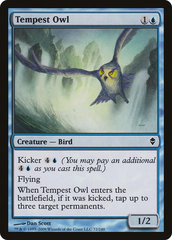 Tempest Owl (ZEN-072) - Zendikar Foil