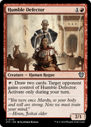 Humble Defector (OTC-170)  - Outlaws of Thunder Junction Commander