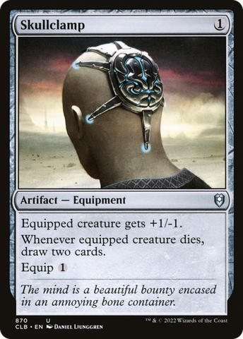 Skullclamp (CLB-870)  - Commander Legends: Battle for Baldur's Gate