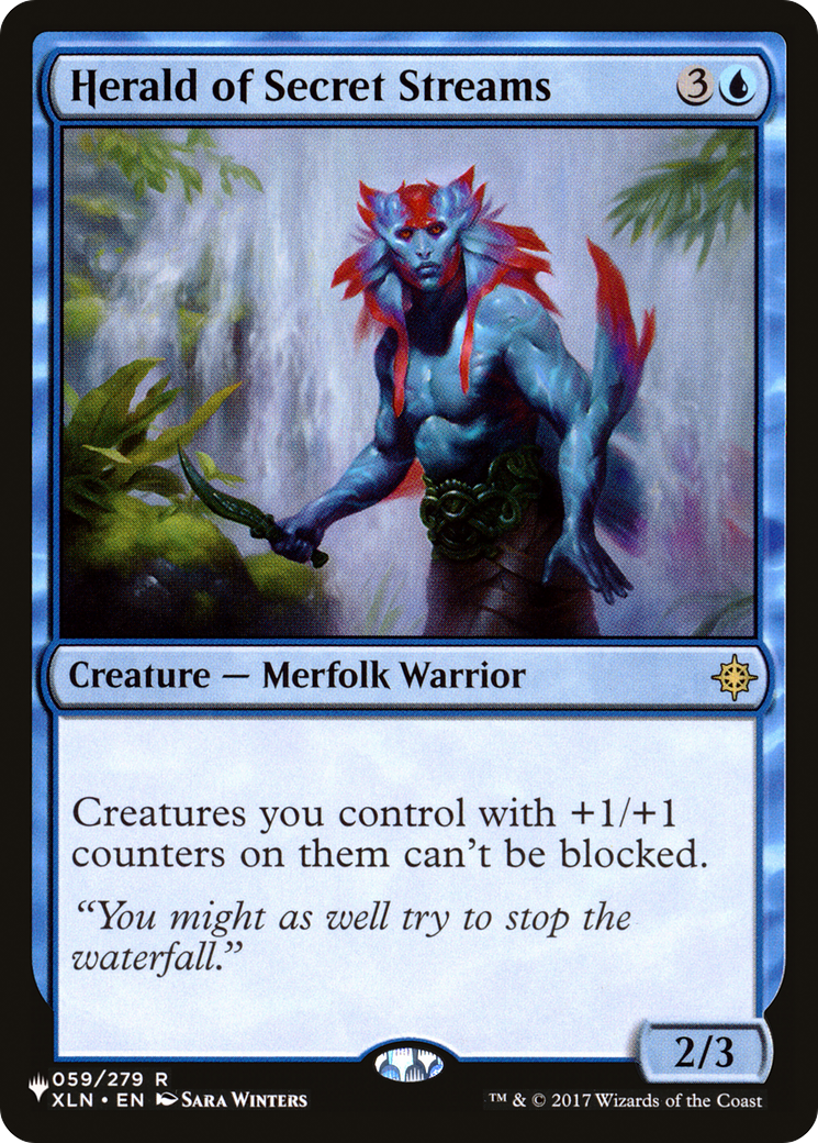 Herald of Secret Streams (LIST-059/279)  - The List