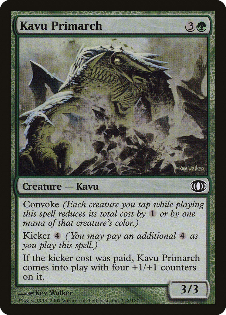 Kavu Primarch (FUT-128)  Foil - Future Sight
