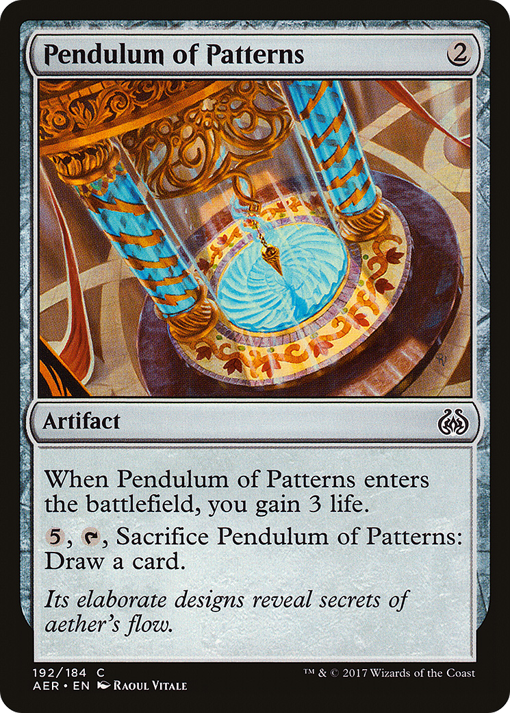 Pendulum of Patterns (AER-192)  Foil - Aether Revolt