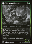 Weaver of Blossoms (DBL-493)  Foil - Innistrad: Double Feature: (Double Faced Transform)
