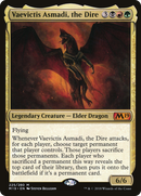 Vaevictis Asmadi, the Dire (M19-225)  Foil - Core Set 2019