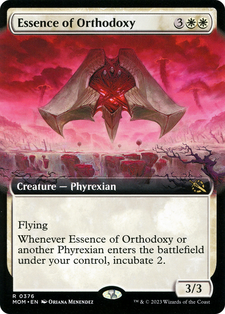Essence of Orthodoxy (Extended Art) (MOM-376)  - March of the Machine: (Extended Art)
