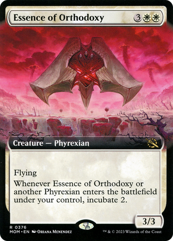 Essence of Orthodoxy (Extended Art) (MOM-376)  - March of the Machine: (Extended Art)
