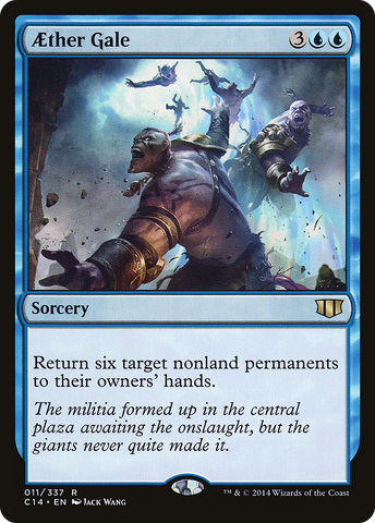 Aether Gale (C14-011)  - Commander 2014