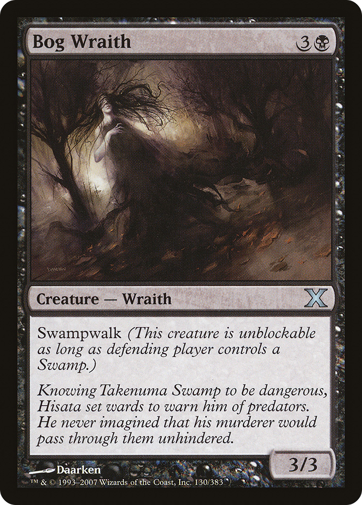 Bog Wraith (10E-130)  - Tenth Edition