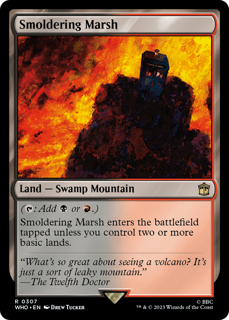 Smoldering Marsh (WHO-307)  - Doctor Who