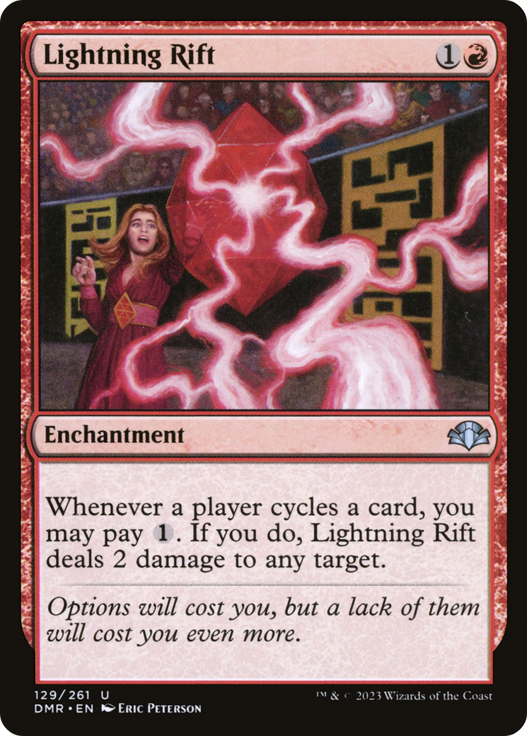 Lightning Rift (DMR-129)  Foil - Dominaria Remastered