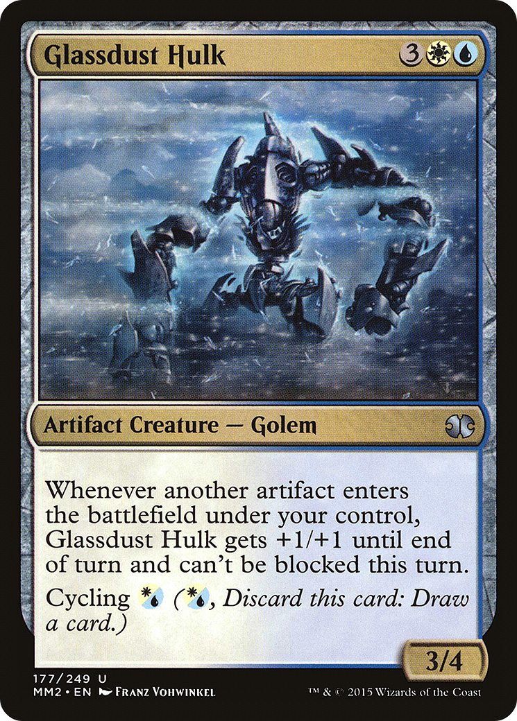 Glassdust Hulk (MM2-177)  Foil - Modern Masters 2015