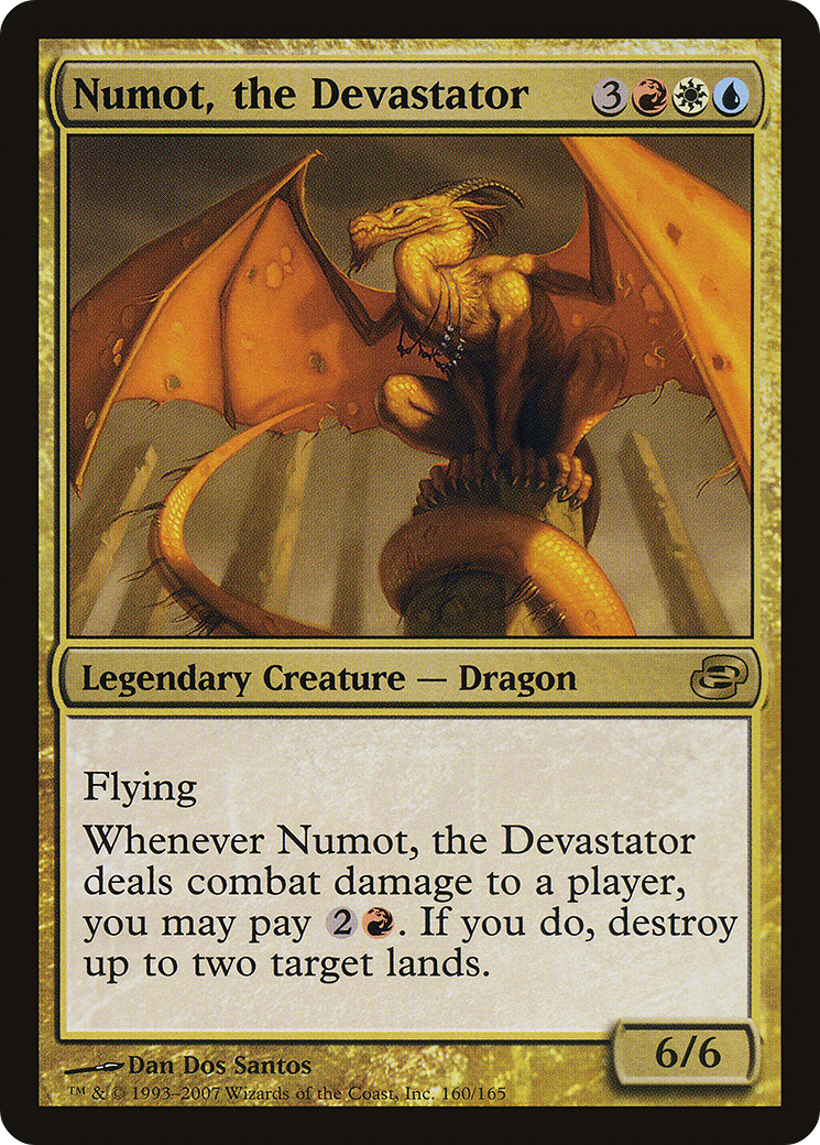 Numot, the Devastator (PLC-160)  - Planar Chaos
